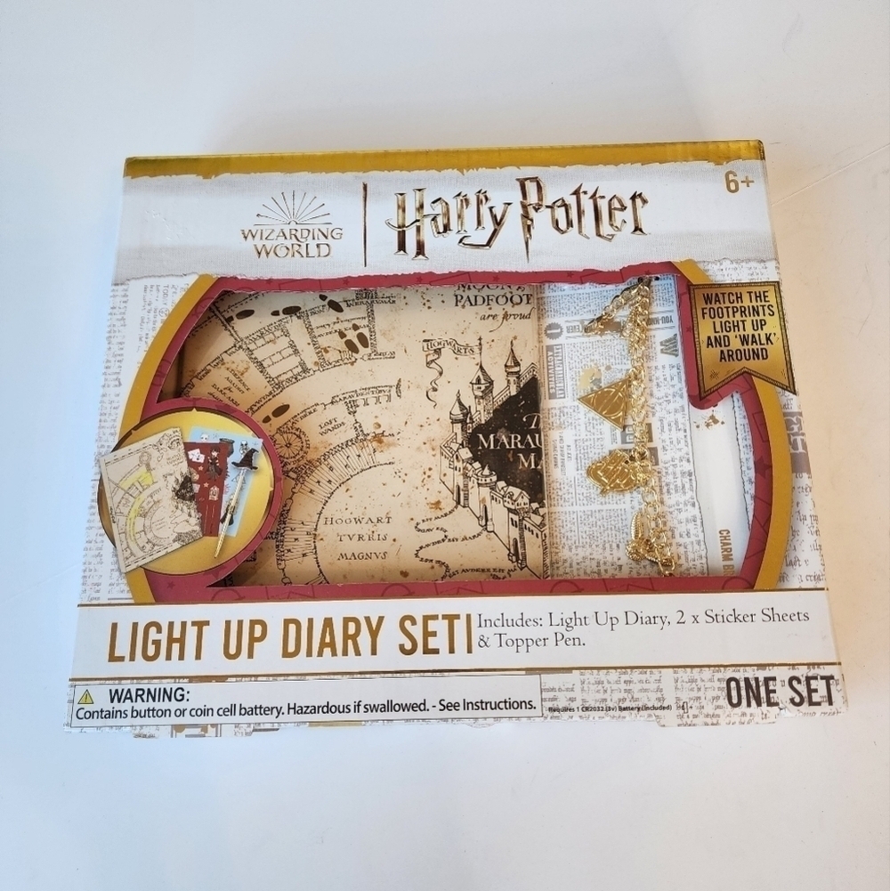 Harry Potter Light Up Diary Set